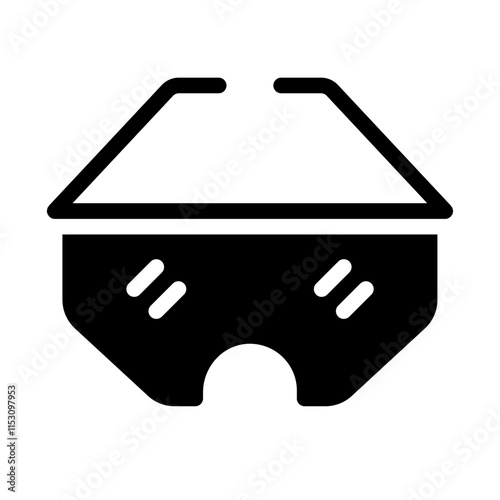 Sunglasses Solid Icon