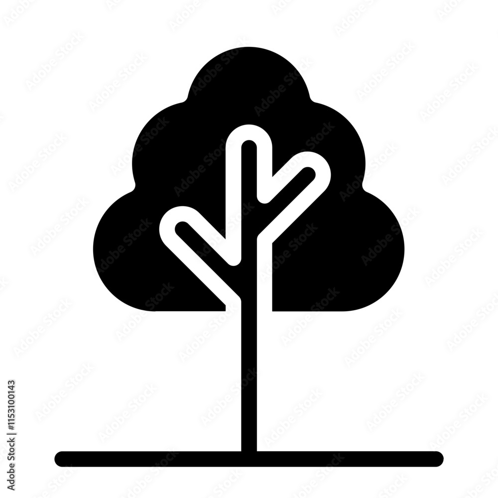 Tree Solid Icon