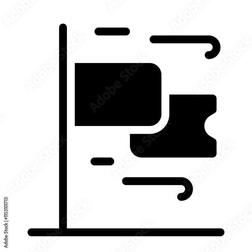 Wind Solid Icon