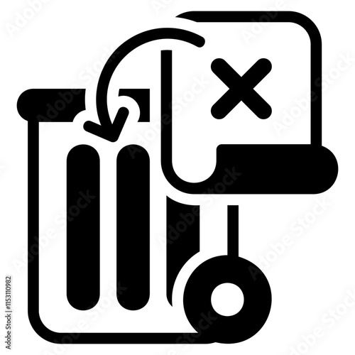 Delete glyph icon