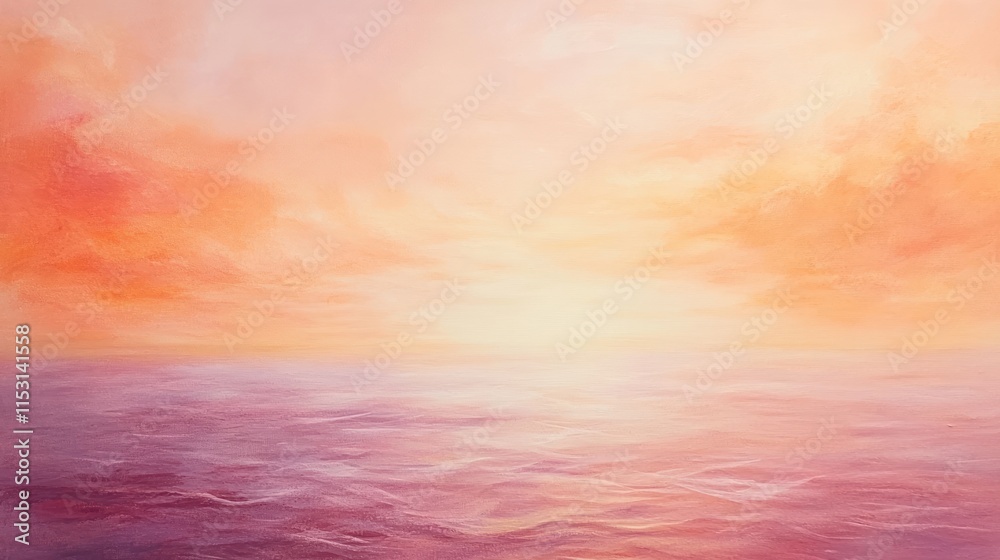 A serene seascape at sunset, blending soft hues of orange and purple over calm waters. A serene seascape at sunset, blending soft hues of orange and purple over calm waters.