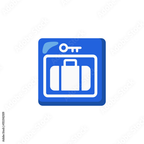  Luggage Lock Icon