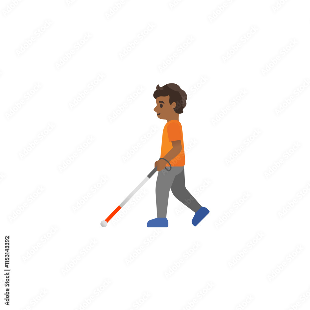 Person Walking With Cane
Person Walking With Cane