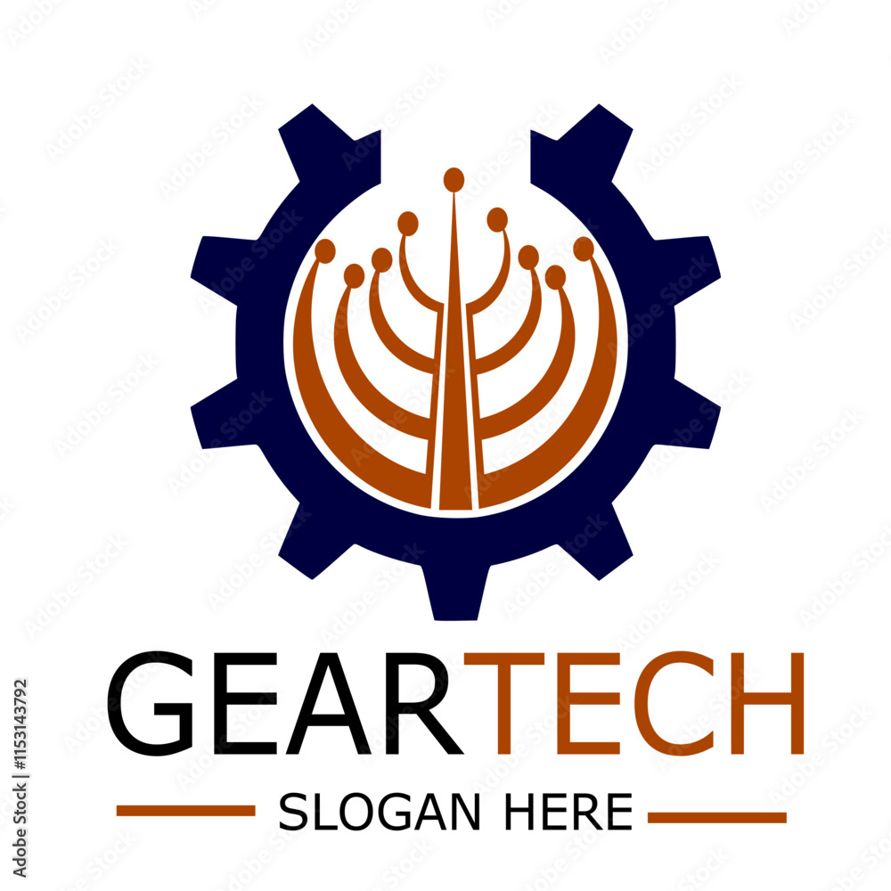 GEAR TECH VEKTOR PLACE YOUR SLOGAN HERE