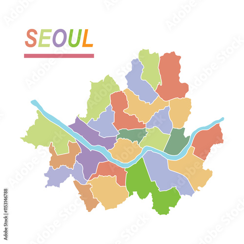 map of seoul south korea