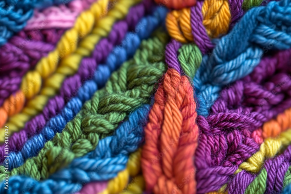 Seamless Linen Knit Textile Background with Colorful Geometric Patterns And Shapes Seamless Linen Knit Textile Background with Colorful Geometric Patterns And Shapes