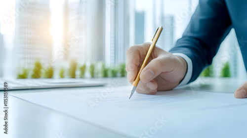 architect design working drawing sketch plans blueprints and making architectural construction model in architect studio