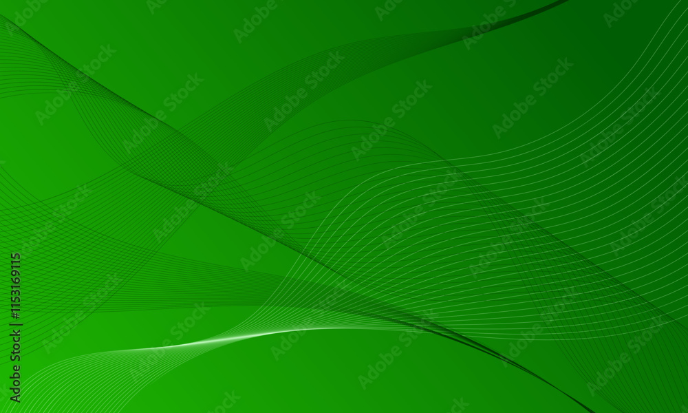 green smooth lines wave curves with soft gradient abstract background green smooth lines wave curves with soft gradient abstract background