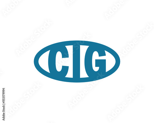 CIG Logo design vector template. CIG