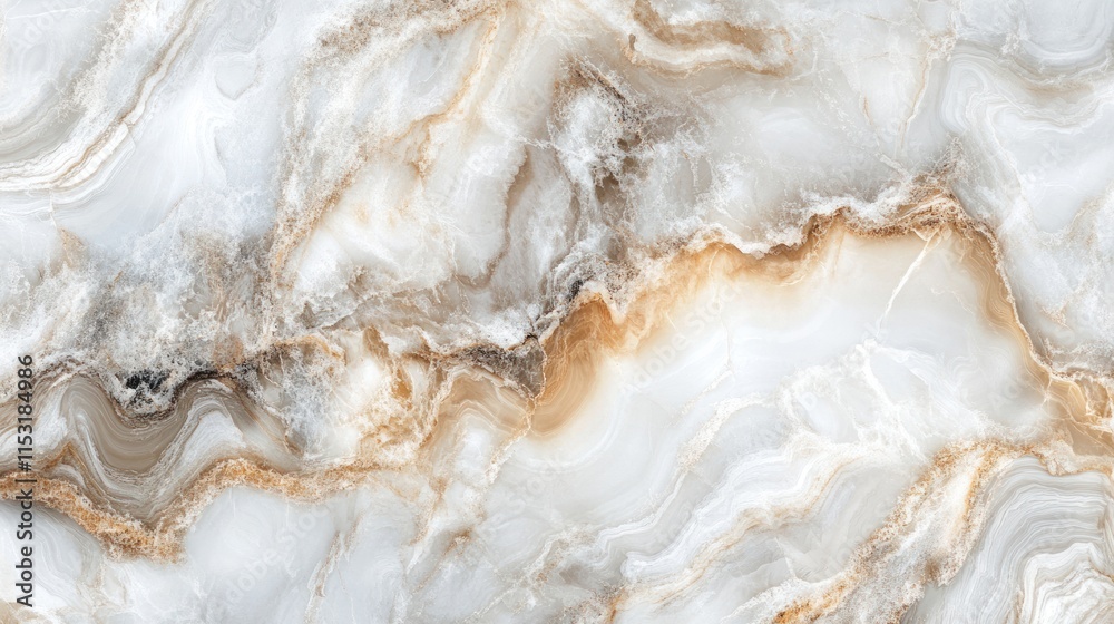 Fototapeta premium Abstract Marble Texture with Swirling Veins