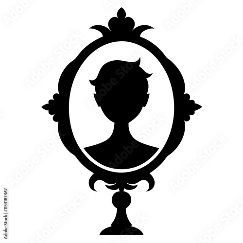 Mirror silhouette