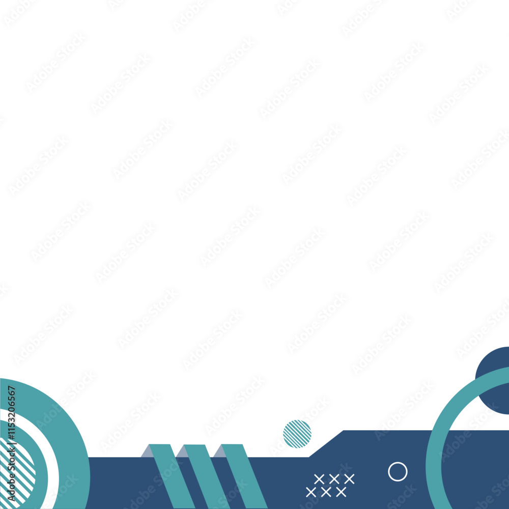 Keyword Geometric Memphis Footer Keyword Geometric Memphis Footer