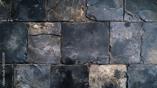 Dark Stone Pavement Texture
