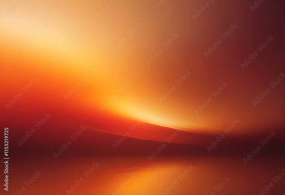 Naklejka premium Abstract Gradient Background Black, Amber, and Gold Fluid Blends