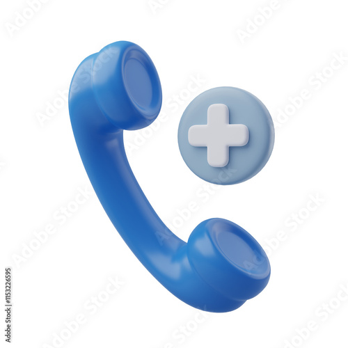 Medical call phone, Emergency call to hospital.