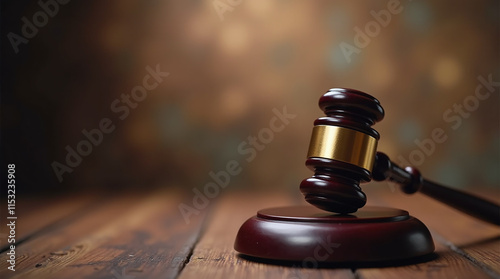 Judge Courtroom Gavel, Court, Crime, Criminal Act Offense and Law Enforcement