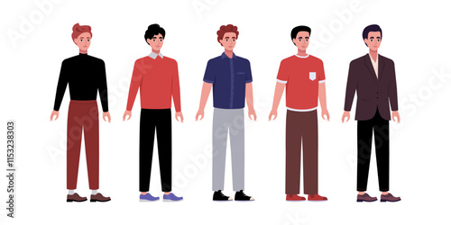 12 - Group of sideways people