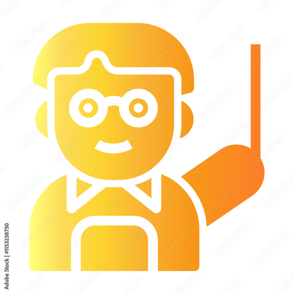 teacher Gradient icon