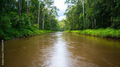 Ecosystem Flood Control Riparian Forest Strips as Buffers in Natural Environments