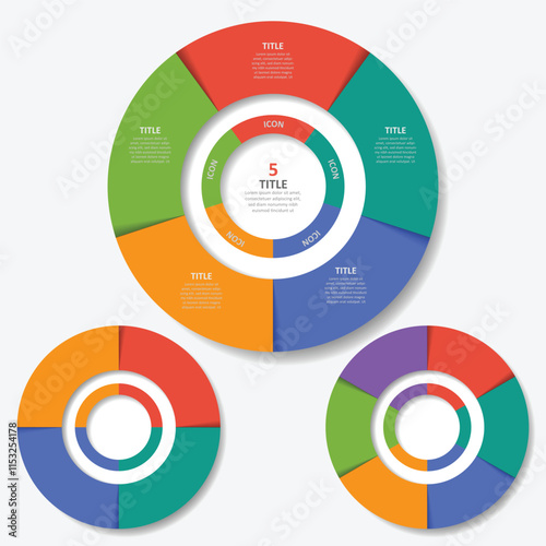 modern business infographics style vector illustration
