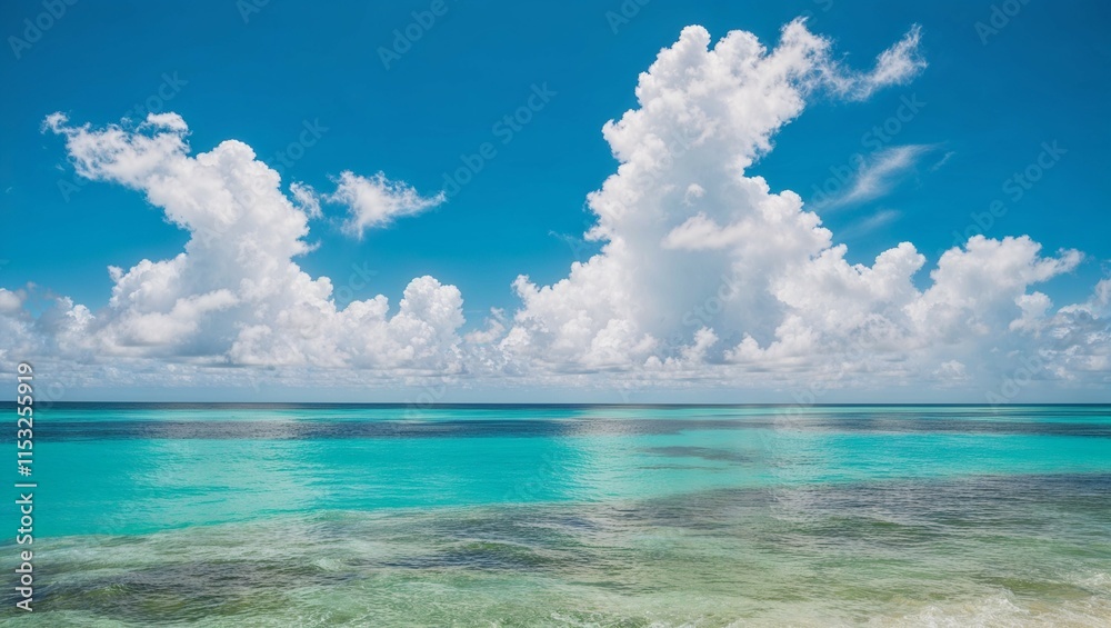 beach with blue sky beach with blue sky