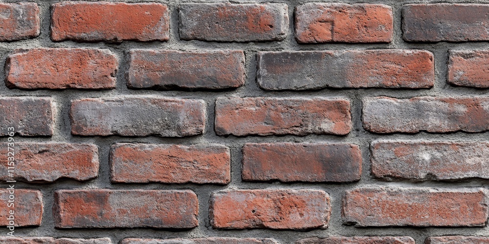 Obraz premium High Quality Image of Brick Wall Texture This is a detailed image showcasing the texture of a brick wall, providing a clear depiction of its high quality design.