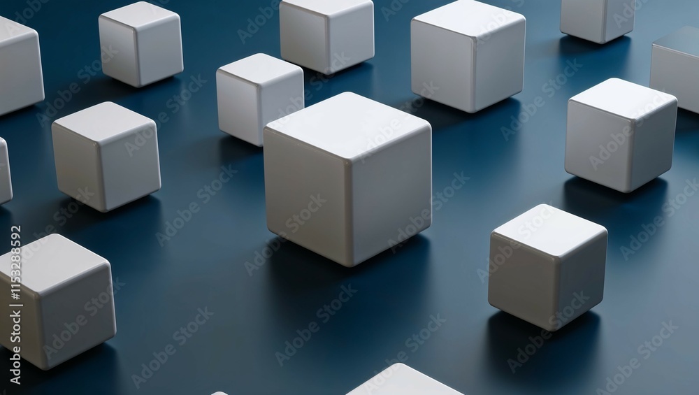 abstract 3d cubes abstract 3d cubes