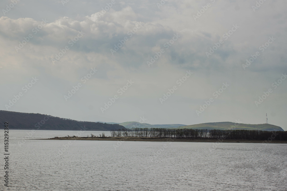 Landscape of the Baltic Sea in Klaipeda, Lithuania Landscape of the Baltic Sea in Klaipeda, Lithuania