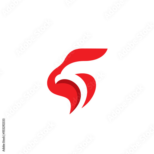 Free Download Letter G Eagle Logo Vector Illustration - GFXLoad