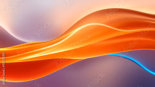 colorful abstract wavy background