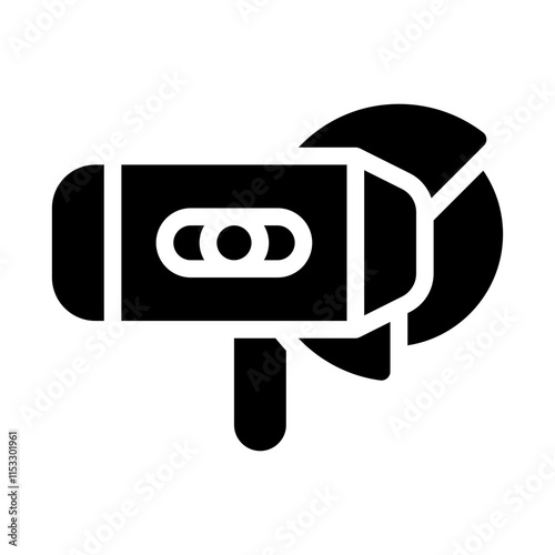 Angle Grinder Solid Icon
