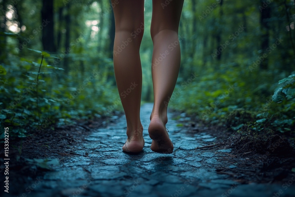 close-up photo of bare feet, without shoes close-up photo of bare feet, without shoes