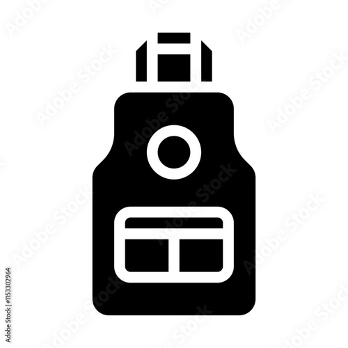 Apron Solid Icon