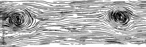 Vintage woodcut illustration showcasing textured wooden surface detail in traditional style