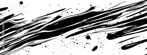 Vintage woodcut illustration showcasing intricate ink splatter patterns and textures