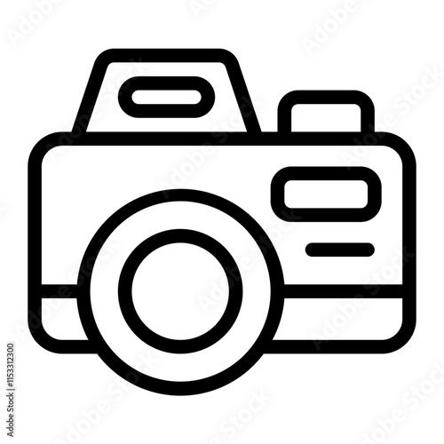 Camera Line Icon