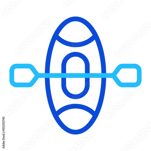 Canoe Duoline Icon