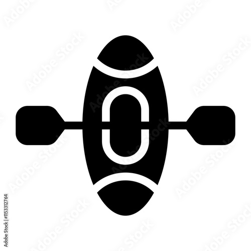 Canoe Solid Icon