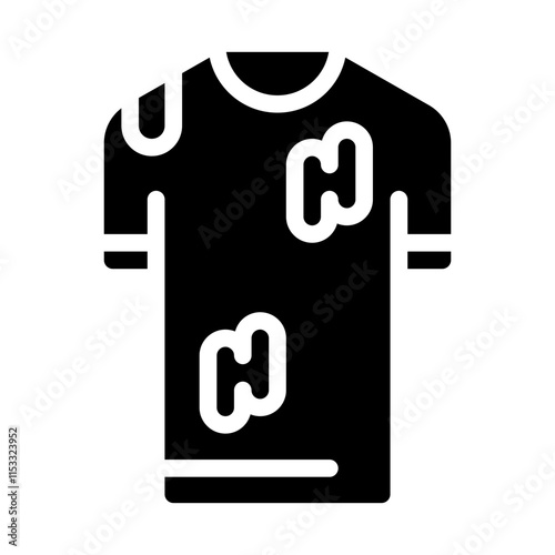 Dirty Clothes Solid Icon