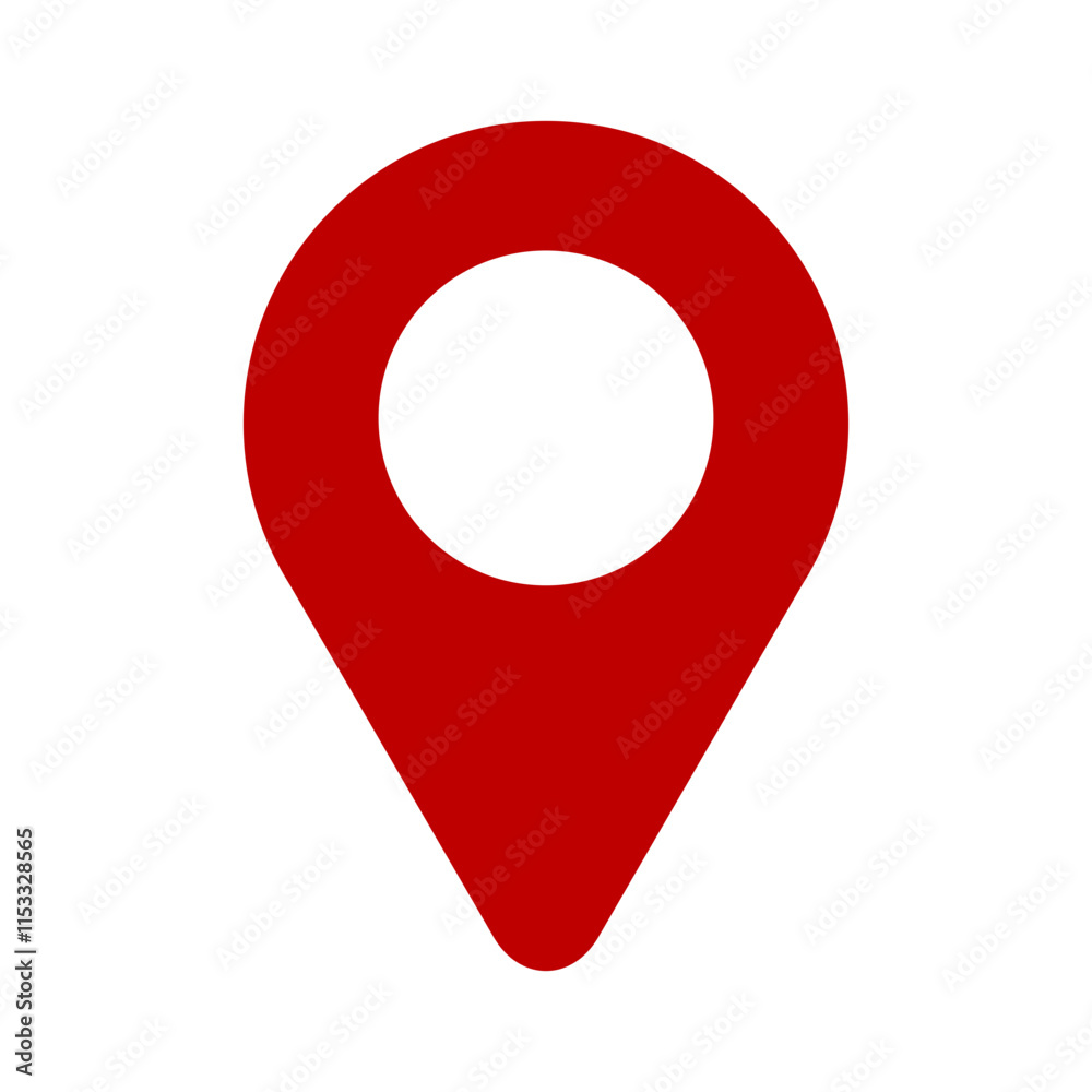 Red location icon Red location icon