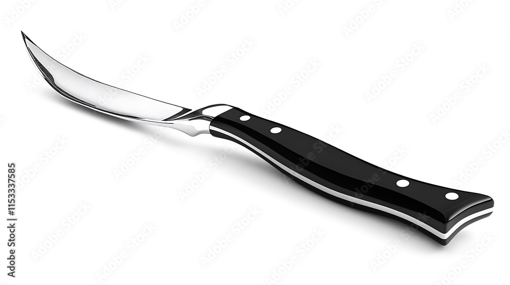 Knife and fork isolated on a white background Knife and fork isolated on a white background