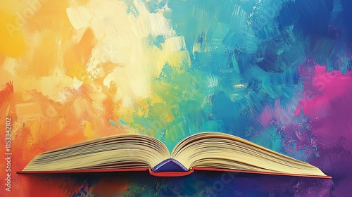 Abstract background March Read Across America Day