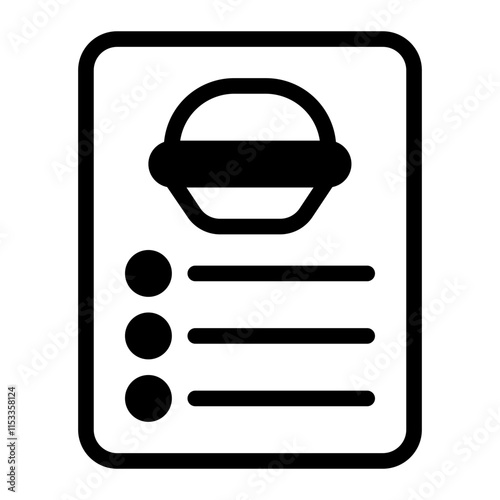 Menu Glyph Icon