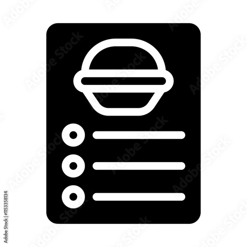 Menu Solid Icon