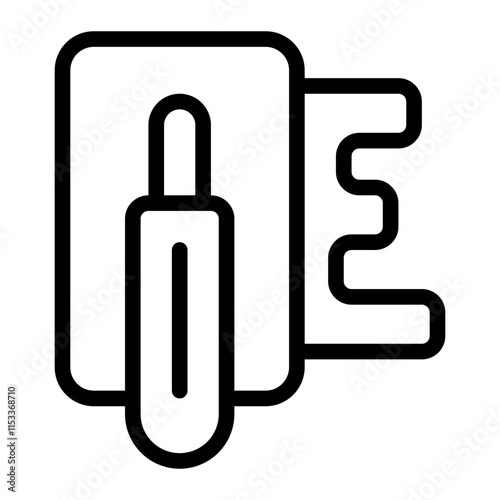 Plastering Line Icon