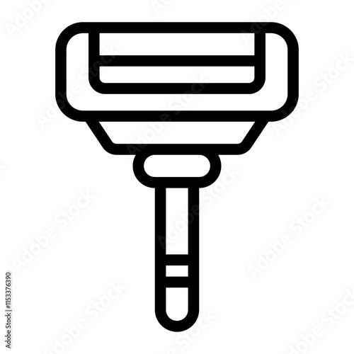 Razor Line Icon