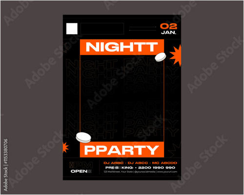 Night Party Flyer