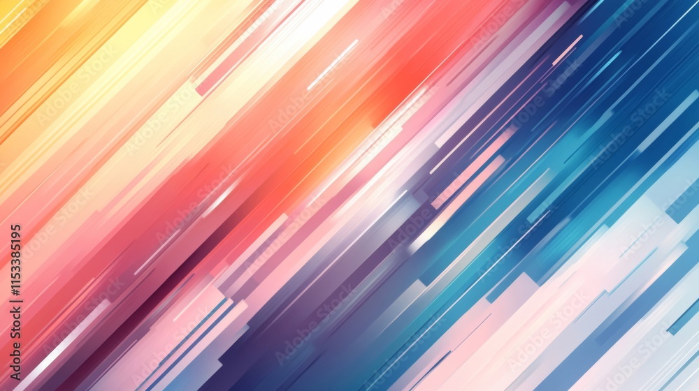 Abstract Diagonal Lines Colorful Gradient Design Abstract Diagonal Lines Colorful Gradient Design