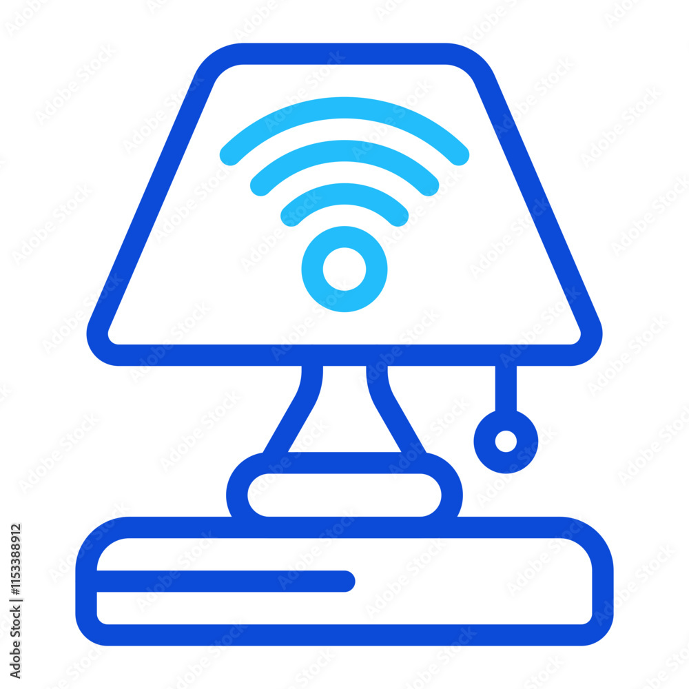 Smart Light Duoline Icon Smart Light Duoline Icon