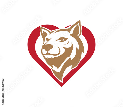 simple bear head logo design